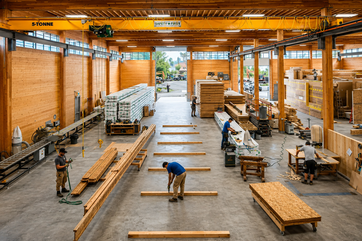 Pre-engineered industrial building by Ranea Prefabs